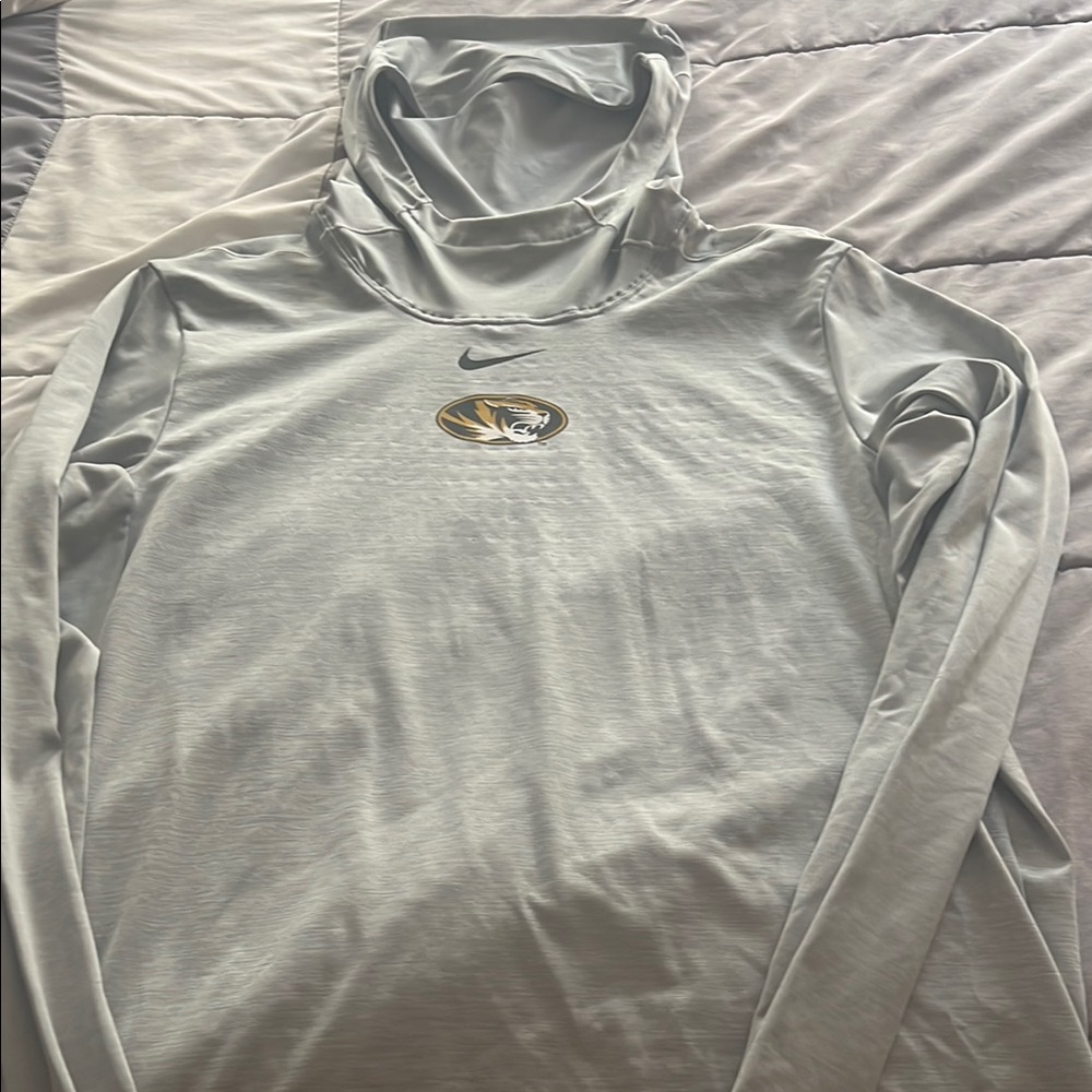 Nike Missouri Gray Long Sleeve Thin Hoodie